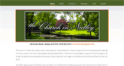 Desktop Screenshot of churchinnutley.org